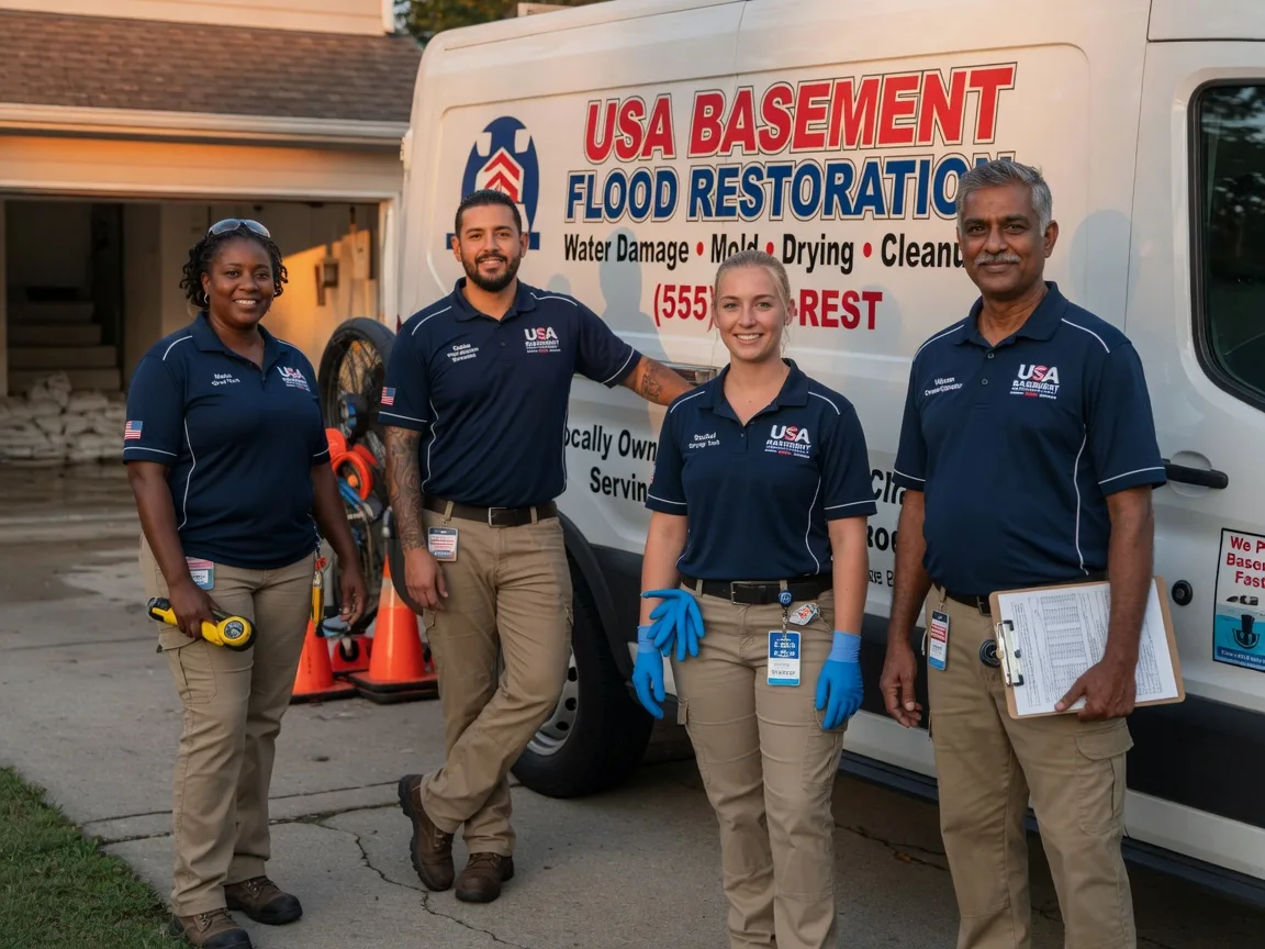 Basement Flood Cleanup company in Burdett, KS